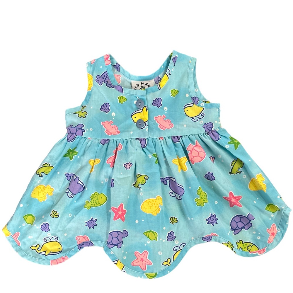 Vintage sea themed dress